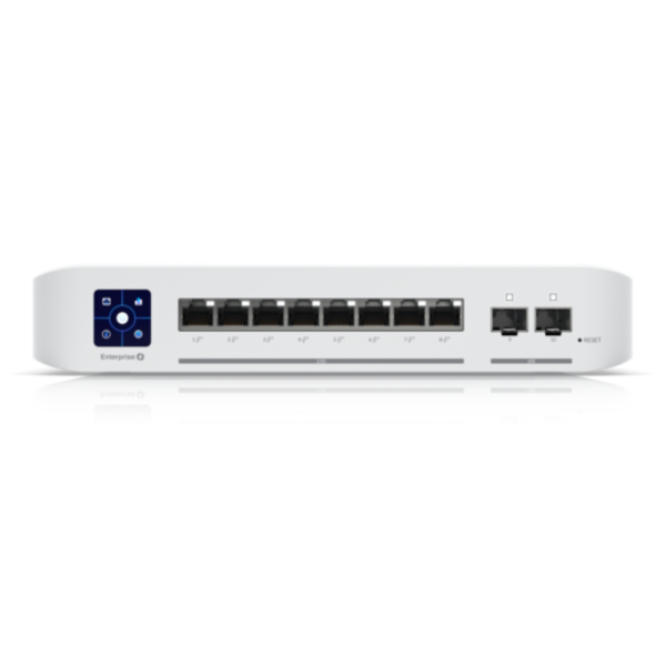 Ubiquiti UniFi Enterprise 8 PoE Gestionado L3 2.5G Ethernet (100/1000/2500) Energía sobre Ethernet (PoE) Acero inoxidable