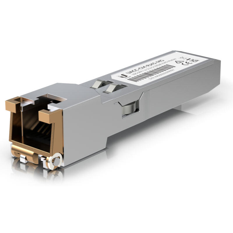 Ubiquiti UACC-CM-RJ45-MG red modulo transceptor Cobre 10000 Mbit/s SFP+