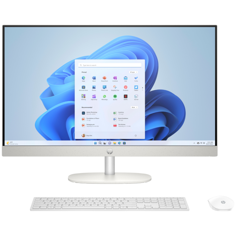 HP 27 inch All-in-One 27-cr0128ns PC Intel® Core™ i5 i5-1335U 68,6 cm (27″) 1920 x 1080 Pixeles 16 GB DDR4-SDRAM 512 GB SSD Wind