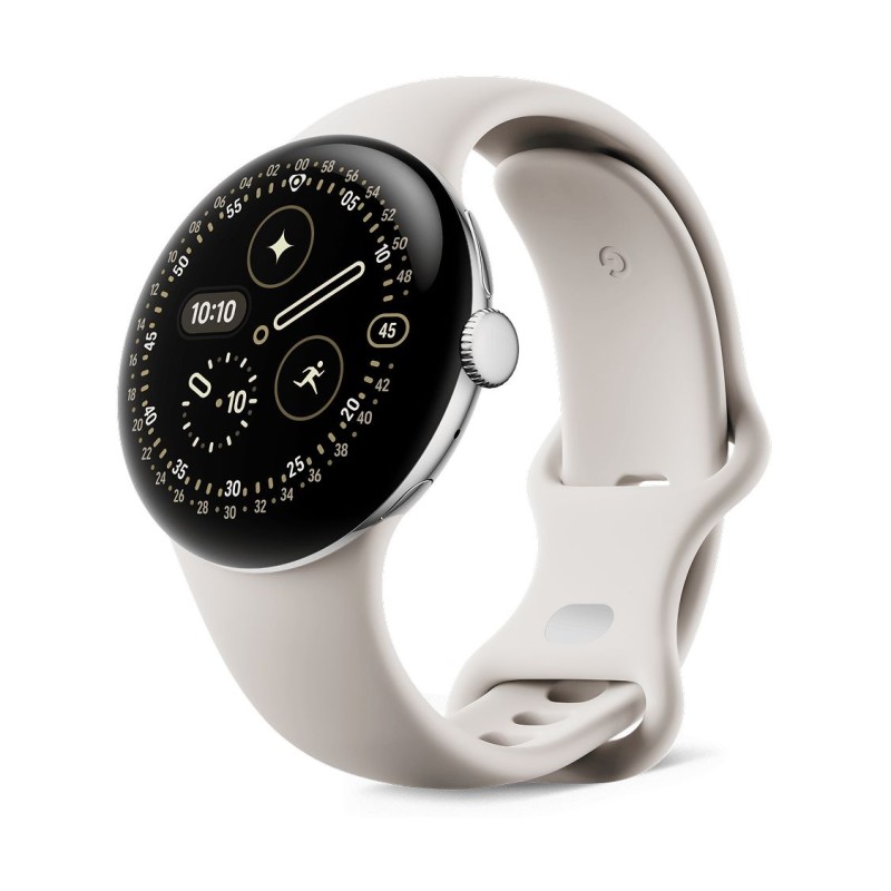 Google Pixel Watch 4 41mm LTE Plata (Silver) y Correa Blanco (Porcelain) GA10829-EU