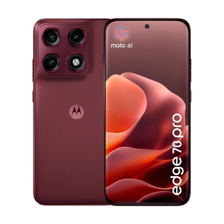 Motorola Edge 70 Pro 5G 8GB/256GB Rojo (Zinfandel) Dual SIM