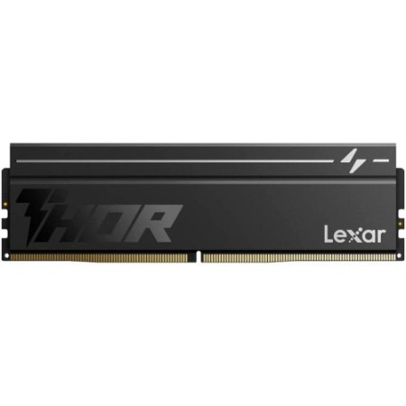 LEXAR THOR 2.0 DDR5 16GB 6000 CL38 1.3V MEMORY WITH HEATSINK, SINGLE PACK, BLACK COLOR