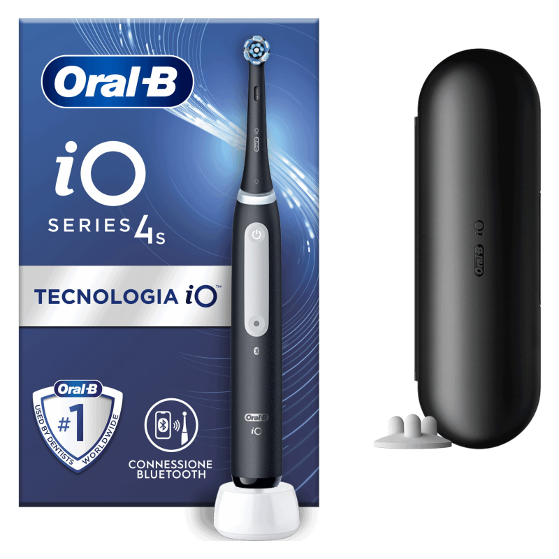 Oral-B iO 4S Adulto Cepillo dental vibratorio Negro