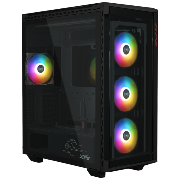 XPG BATTLECRUISER II ST Midi Tower Negro