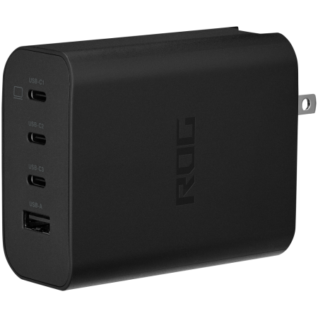 ASUS ROG 140W USB-C GaN Universal Negro Corriente alterna Carga rápida Interior