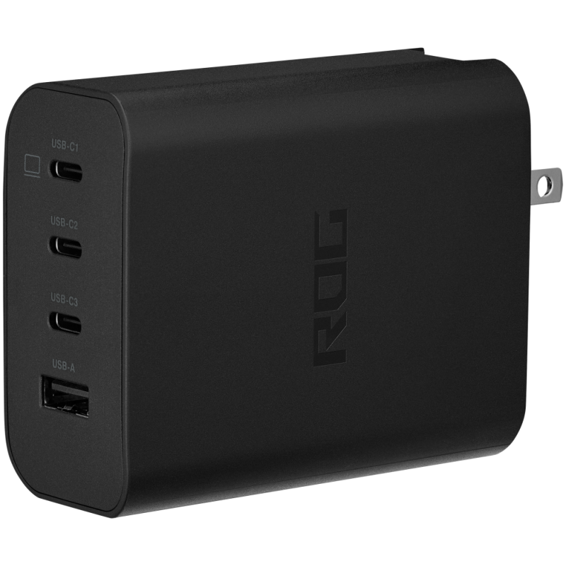 ASUS ROG 140W USB-C GaN Universal Negro Corriente alterna Carga rápida Interior