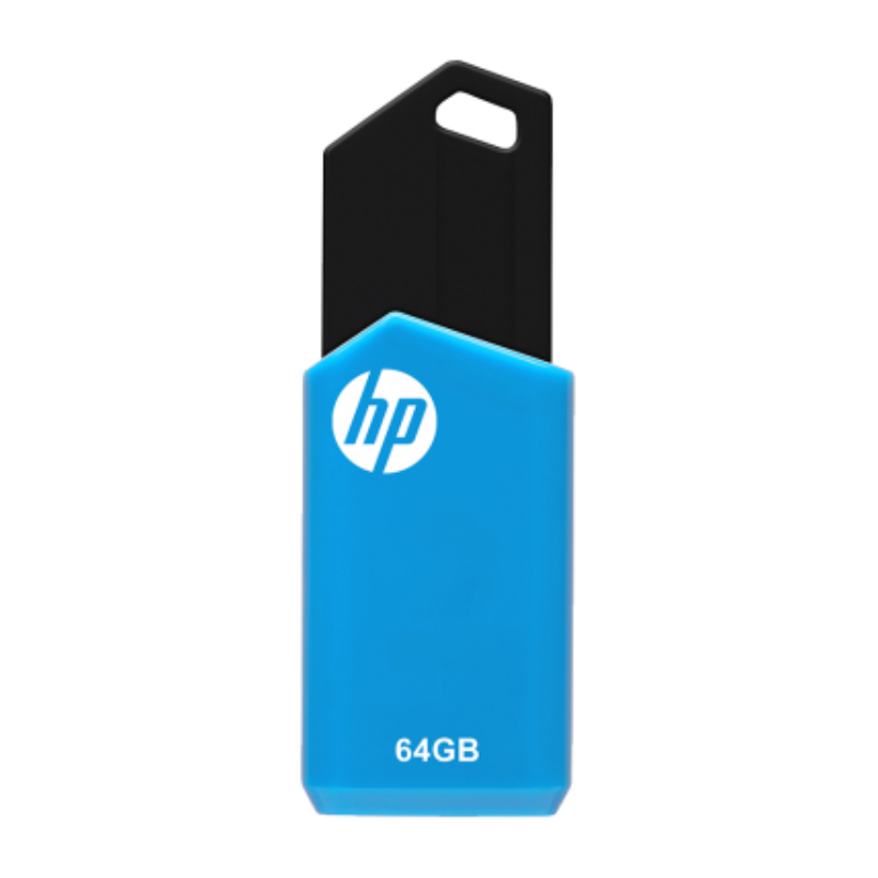 HP v150w unidad flash USB 64 GB USB tipo A 2.0 Negro, Azul