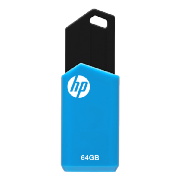 HP v150w unidad flash USB 64 GB USB tipo A 2.0 Negro, Azul