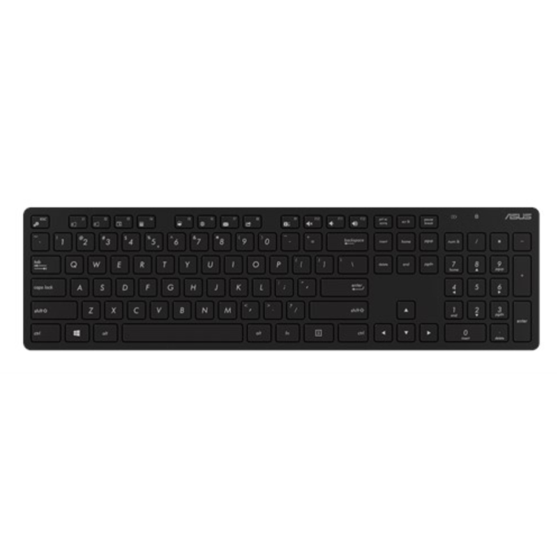 ASUS W5000 teclado Ratón incluido Oficina RF inalámbrico Negro