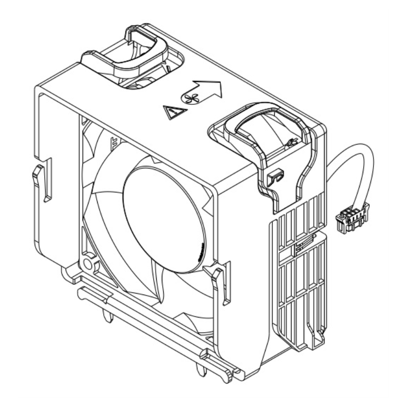 DELL 121-BBBX sistema de refrigeración para ordenador Carcasa del ordenador Ventilador