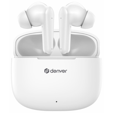 Denver TWE-48W auricular y casco Auriculares True Wireless Stereo (TWS) Dentro de oído Llamadas/Música Bluetooth Blanco