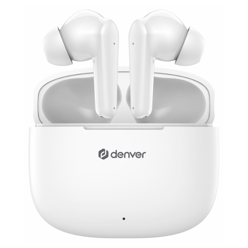 Denver TWE-48W auricular y casco Auriculares True Wireless Stereo (TWS) Dentro de oído Llamadas/Música Bluetooth Blanco