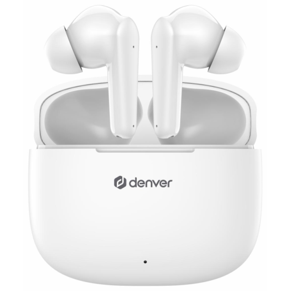 Denver TWE-48W auricular y casco Auriculares True Wireless Stereo (TWS) Dentro de oído Llamadas/Música Bluetooth Blanco