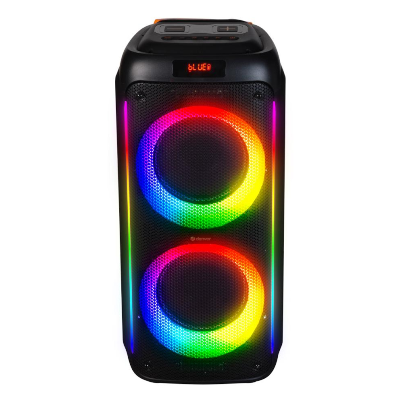 Denver BPS-458 Altavoz para fiestas Negro 100 W