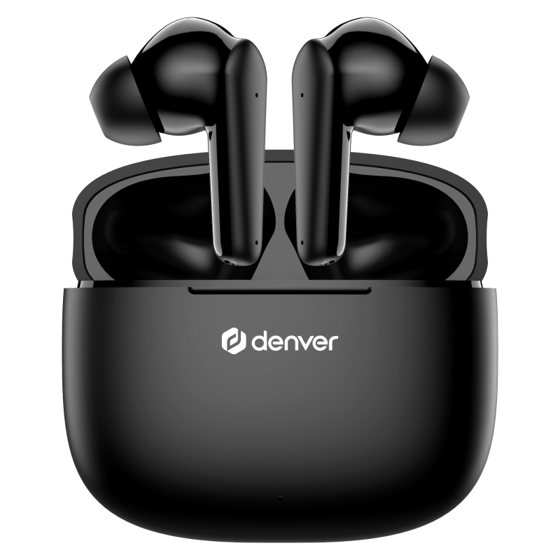 Denver TWE-48B Auriculares True Wireless Stereo (TWS) Dentro de oído Llamadas/Música Bluetooth Negro
