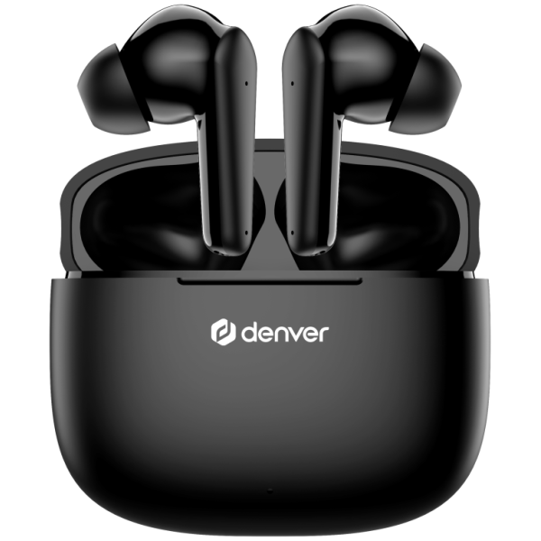 Denver TWE-48B Auriculares True Wireless Stereo (TWS) Dentro de oído Llamadas/Música Bluetooth Negro