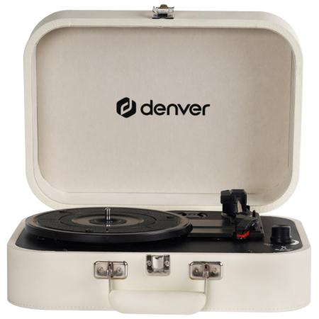 Denver VPL-130 Tocadiscos de tracción directa Beige Automático