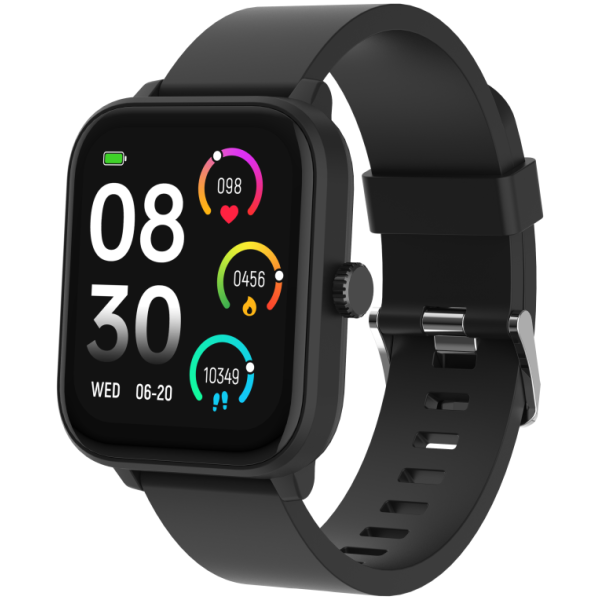 Denver SWG-155B Black Smartwatch 4,65 cm (1.83″) IPS Digital Pantalla táctil Negro GPS (satélite)