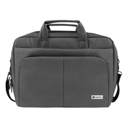 NATEC Gazelle 39,6 cm (15.6″) Maletín Gris