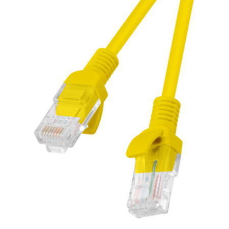 Lanberg PCU6-10CC-2000-Y cable de red Amarillo 20 m Cat6 U/UTP (UTP)