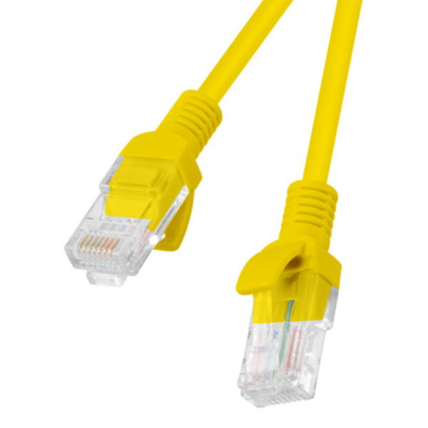 Lanberg PCU6-10CC-2000-Y cable de red Amarillo 20 m Cat6 U/UTP (UTP)