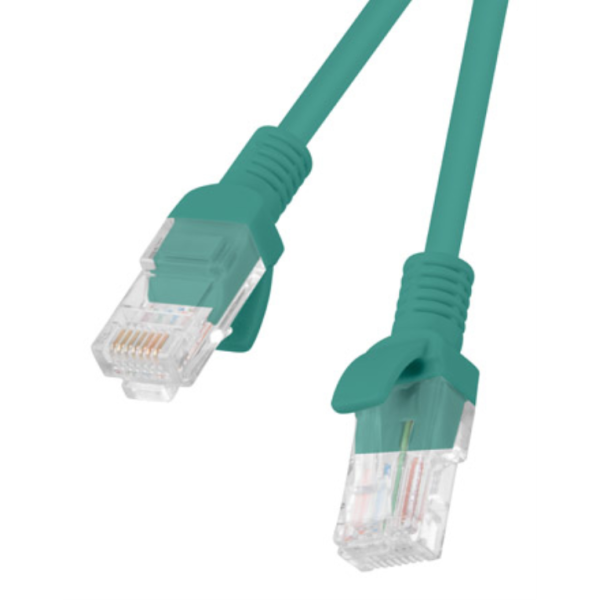 Lanberg PCU6-10CC-1000-G cable de red Verde 10 m Cat6 U/UTP (UTP)