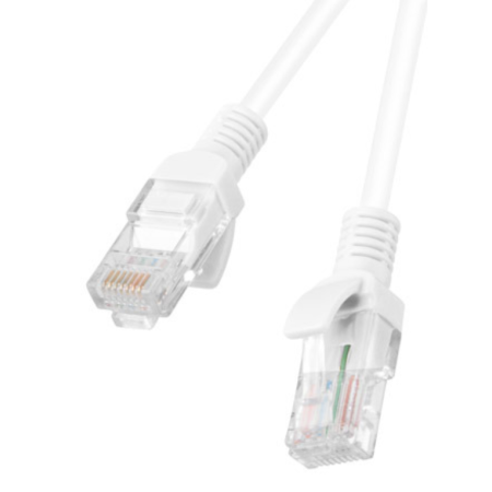 Lanberg PCU5-10CC-0500-W cable de red Blanco 5 m Cat5e U/UTP (UTP)