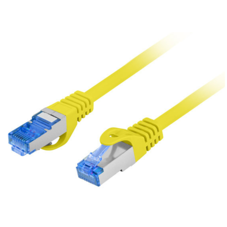 Lanberg PCF6A-10CC cable de red Amarillo 1 m Cat6a S/FTP (S-STP)
