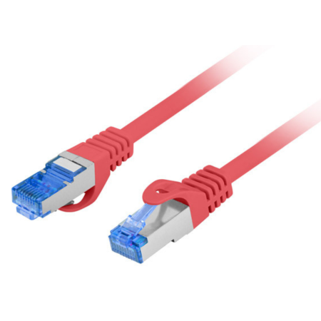 Lanberg PCF6A-10CC cable de red Rojo 5 m Cat6a S/FTP (S-STP)