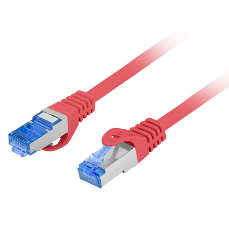 Lanberg PCF6A-10CC cable de red Rojo 5 m Cat6a S/FTP (S-STP)