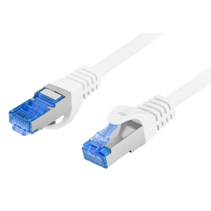 Lanberg PCF6A-10CC cable de red Blanco 5 m Cat6a S/FTP (S-STP)