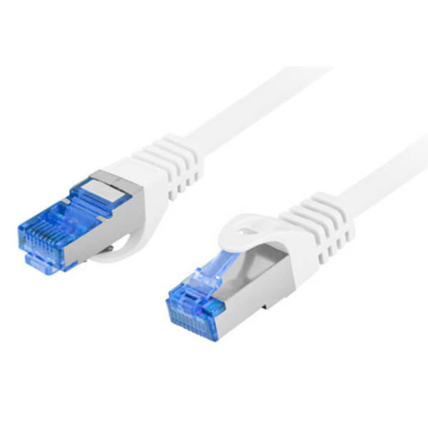 Lanberg PCF6A-10CC cable de red Blanco 5 m Cat6a S/FTP (S-STP)