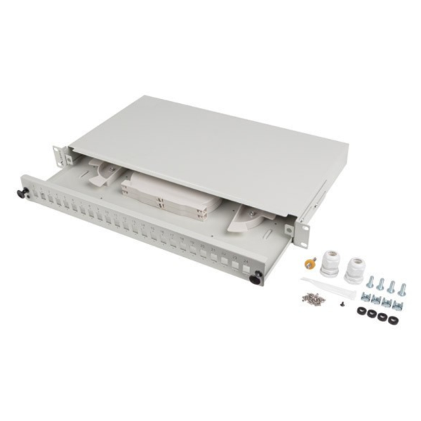 Lanberg FOP1-24SS-LDS panel de parcheo 1U
