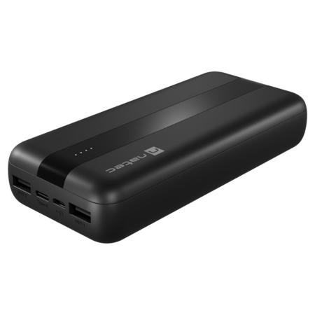 NATEC Trevi Polímero de litio 20000 mAh Negro
