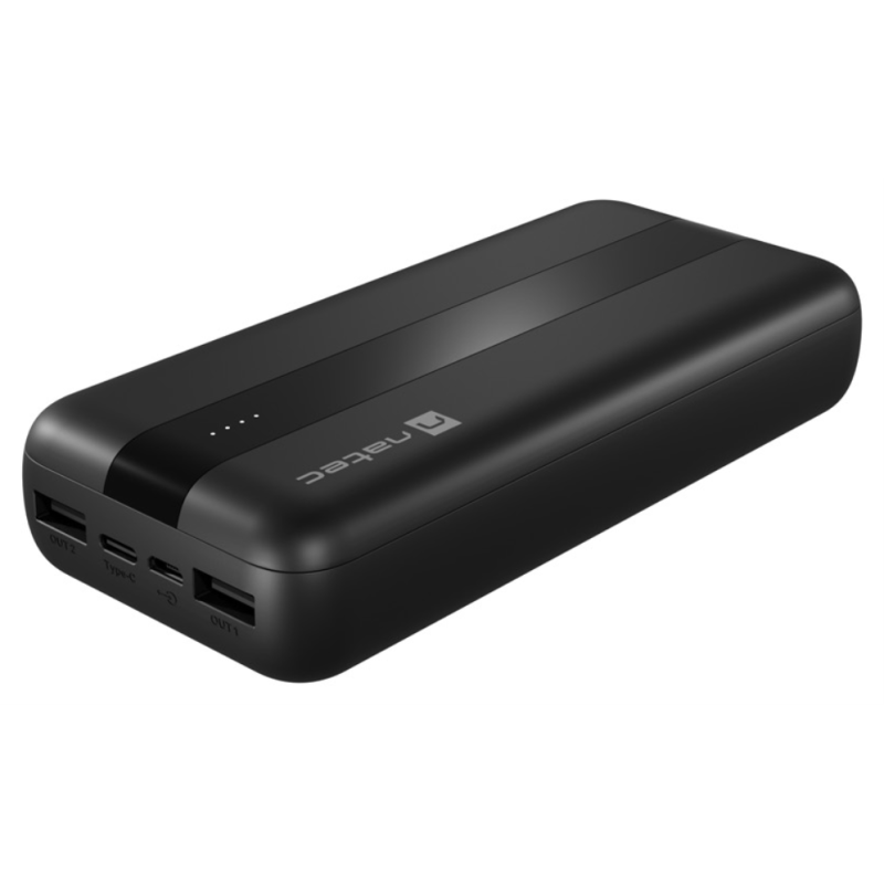 NATEC Trevi Polímero de litio 20000 mAh Negro