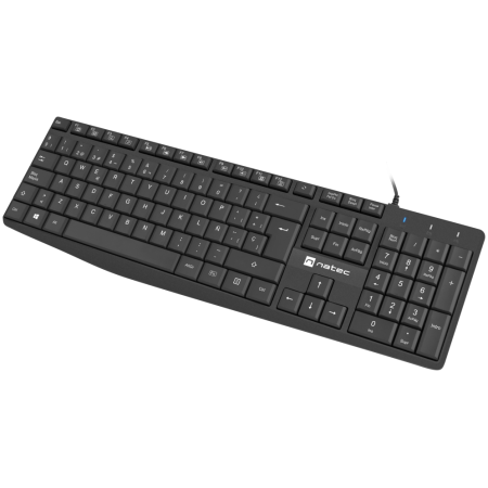 NATEC NKL-1948 teclado Universal USB QWERTY Español Negro