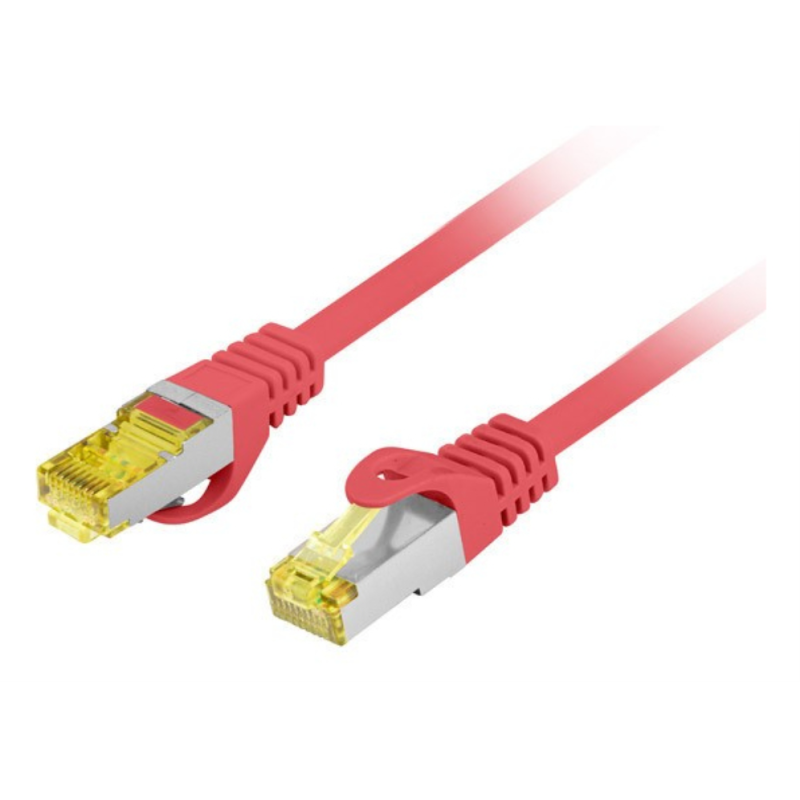 Lanberg PCF6A-10CU-0150-R cable de red Rojo 1,5 m Cat6a S/FTP (S-STP)