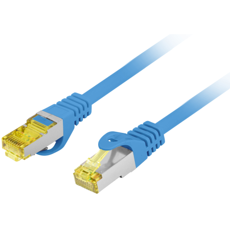 Lanberg PCF6A-10CU-0200-B cable de red Azul 2 m Cat6a S/FTP (S-STP) Alrededor