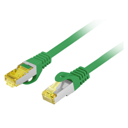 Lanberg PCF6A-10CU-0050-G cable de red Verde 0,5 m Cat6a S/FTP (S-STP)