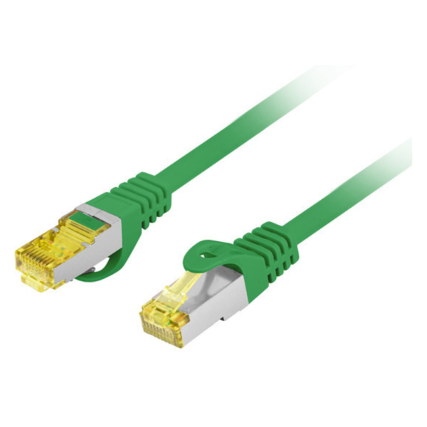Lanberg PCF6A-10CU-0100-G cable de red Verde 1 m Cat6a S/FTP (S-STP)
