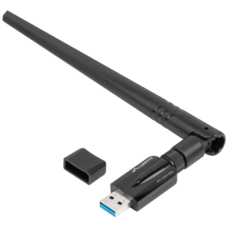 Lanberg NC-1200-WIE adaptador y tarjeta de red Interno WLAN 1200 Mbit/s