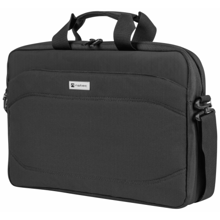 NATEC Nanger 39,6 cm (15.6″) Maletín Negro