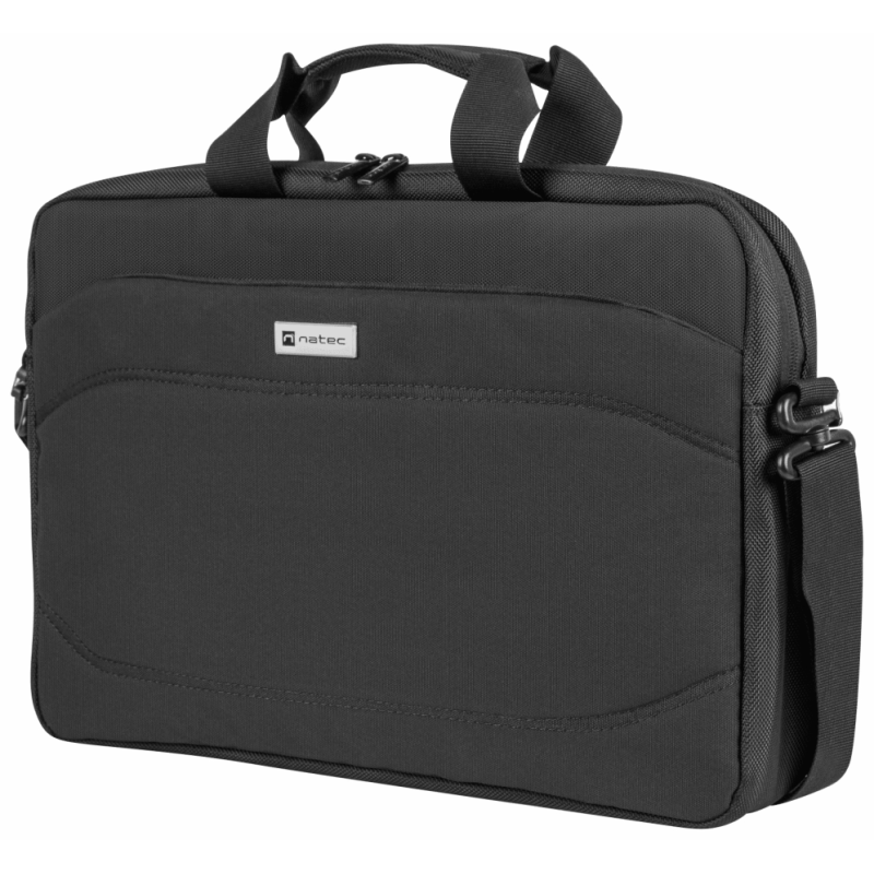 NATEC Nanger 39,6 cm (15.6″) Maletín Negro