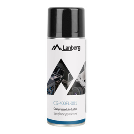 Lanberg CG-400FL-001 limpiador de aire comprimido 400 ml