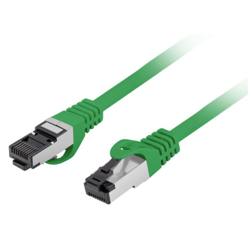 Lanberg PCF8-10CU-0050-G cable de red Verde 0,5 m Cat8.1 S/FTP (S-STP)