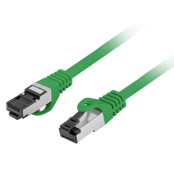 Lanberg PCF8-10CU-0050-G cable de red Verde 0,5 m Cat8.1 S/FTP (S-STP)