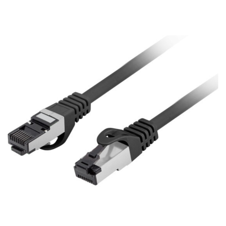 Lanberg PCF8-10CU-0100-BK cable de red Negro 1 m Cat8.1 S/FTP (S-STP)
