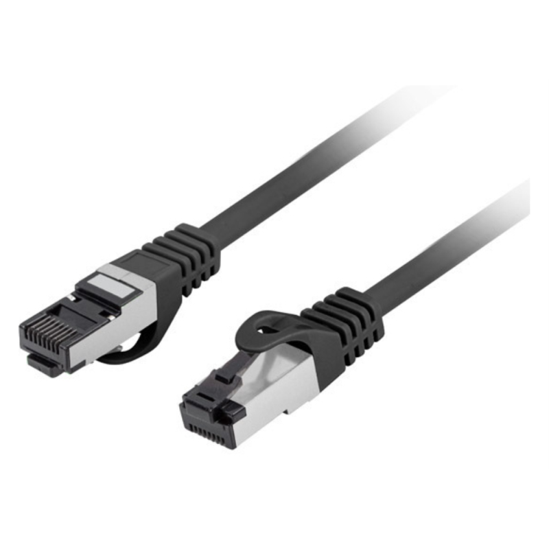 Lanberg PCF8-10CU-0100-BK cable de red Negro 1 m Cat8.1 S/FTP (S-STP)