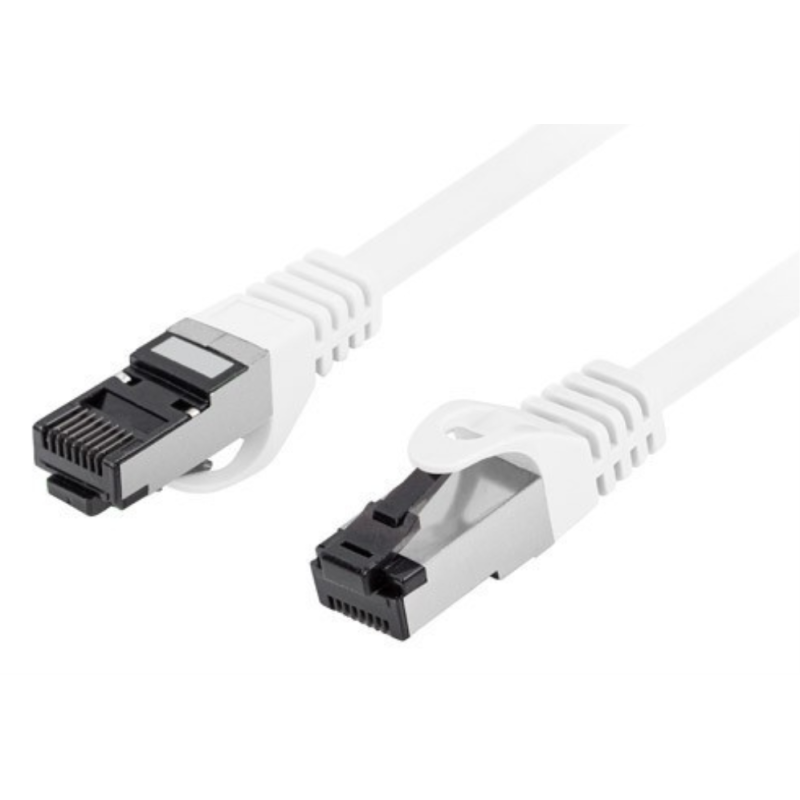 Lanberg PCF8-10CU-0050-W cable de red Blanco 0,5 m Cat8.1 S/FTP (S-STP)