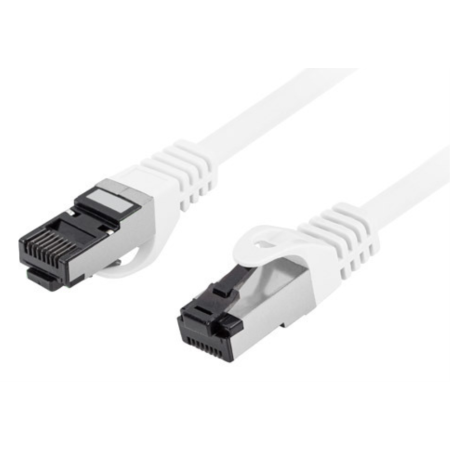 Lanberg PCF8-10CU-0300-W cable de red Blanco 3 m Cat8.1 S/FTP (S-STP)